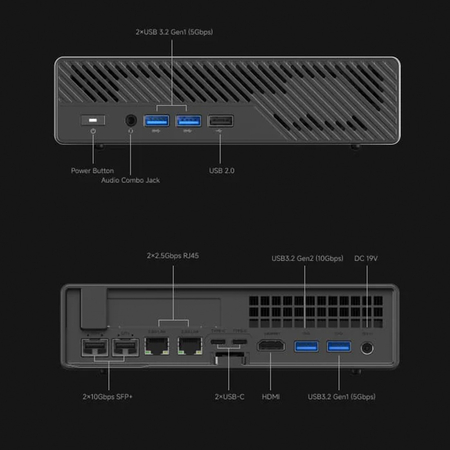 Minisforum PC Intel i9 13900H 64GB DDR5 M.2 2TB