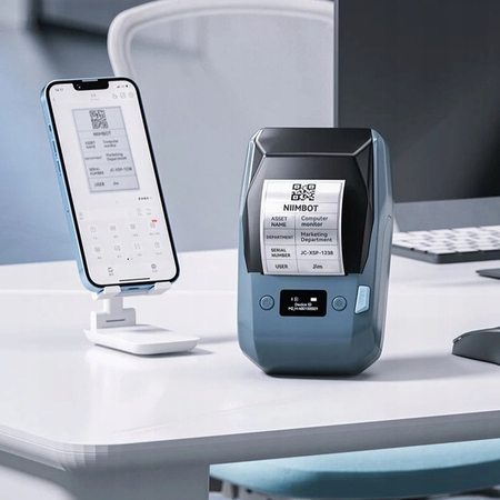 Drukarka etykiet Niimbot M2 Space Blue - zdjęcie 2