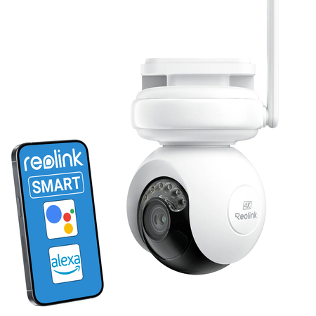 Kamera zewnętrzna 4K Reolink Altas PT Ultra WiFi biała