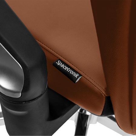 Fotel biurowy obrotowy z podłokietnikiem 4D GUNNAR Outlet B+