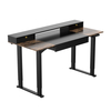Mobile Electric Desk with Shelf Drawers    