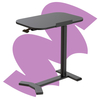 Stolik regulowany 90° Spacetronik Buddy 18 Czarny
