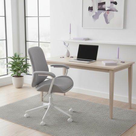 Fotel biurowy obrotowy Spacetronik MIA - szare