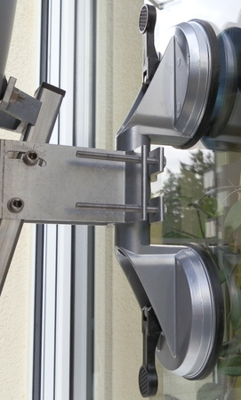 Aluminium-Saugnapfhalter für Glas 2x115 5312