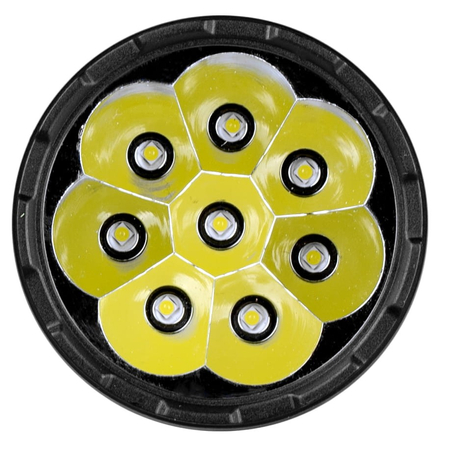 Latarka ręczna szperacz 600lm 8x LED plus COB USB-C Vayox VA0114