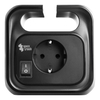 Listwa zasilająca 4xAC 2xUSB 1xUSB-C SPS-PS02B