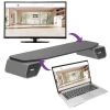 Podstawka Audio z głośnikami OUTLET pod monitor lub laptopa Spacetronik SPP-142B