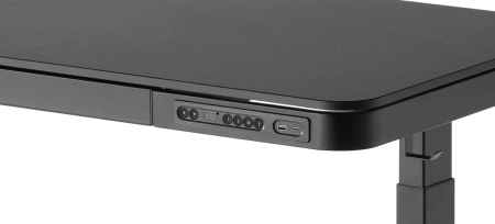 Eleganckie Biurko z Elektryczną Regulacją Wysokości Spacetronik Astrid SPE-B126BB OUTLET