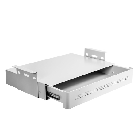 Under-Desk Storage Drawer Shelf USB Standard Black - zdjęcie 2