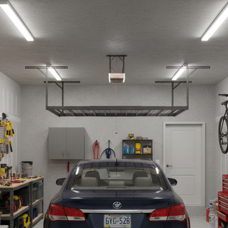 Półka Garażowa Sufitowa Spacetronik SPG-102 183x122 - zdjęcie 2