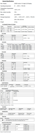 True RMS USB-Tischmultimeter PeakTech 4090 Aku - zdjęcie 2
