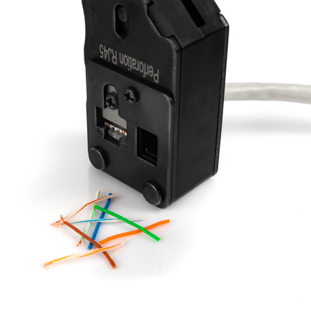 Zaciskarka RJ przelotowa do RJ45 RJ12 RJ11 Spacetronik PT-CT02