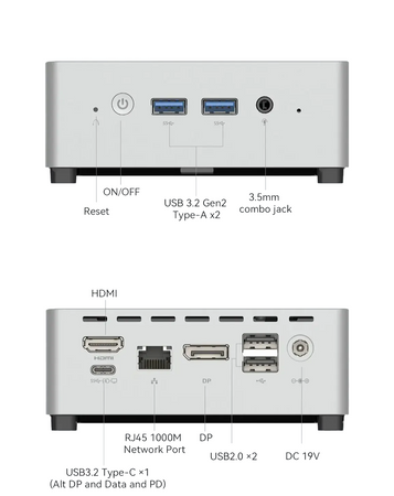 Minisforum PC Intel N100 16GB M.2 512GB