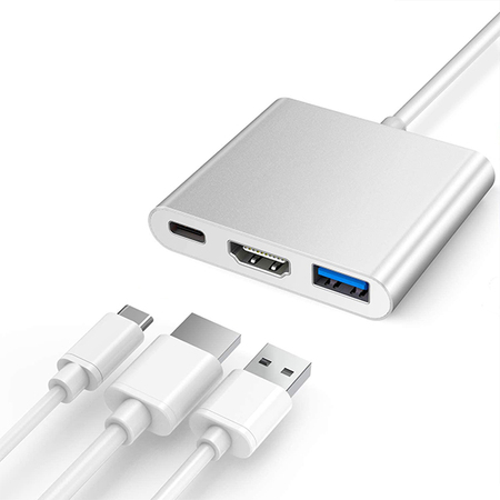 Multiport USB-C zu HDMI + USB + USB-C SPU-M05 - zdjęcie 2