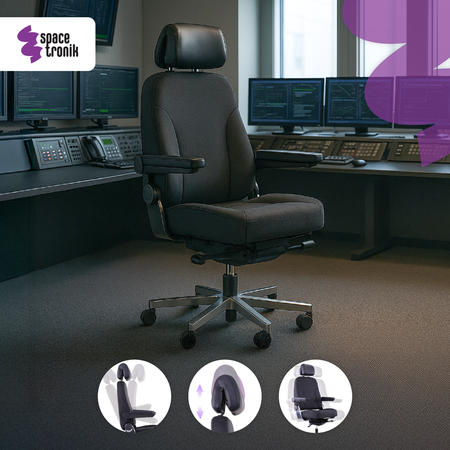 Fotel biurowy Spacetronik SPC-TORMAN-00