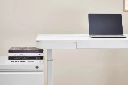 Eleganckie Biurko z Elektryczną Regulacją Wysokości Spacetronik Astrid SPE-B126BM OUTLET
