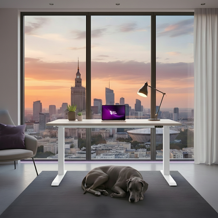 Elektryczny stelaż biurkowy Spacetronik SPE-233W - zdjęcie 2