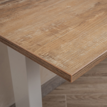 Uniwersalny blat do biurka 100 x 60 cm DREWNO RETRO
