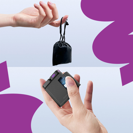 Bezprzewodowy mikrofon Lightning USB-C Magnetyczny