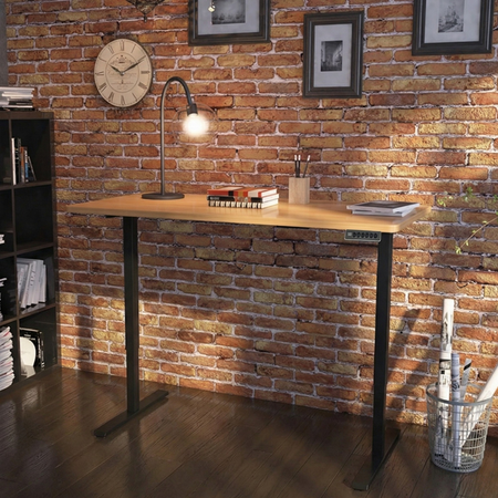 Stelaż do biurka elektrycznego Spacetronik SPE-219B czarny - zdjęcie 2