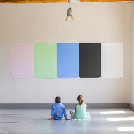 Lakierowana magnetyczna tablica do pisania 75x115cm wybór kolorów