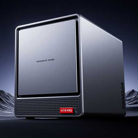 Mini PC NAS Ryzen 7 5825U Aoostar Pro 0+0