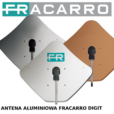 Antena aluminiowa SAT Fracarro DIGIT GRAFITOWA