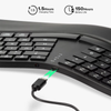 Kabellose ergonomische Tastatur GM909 schwarz