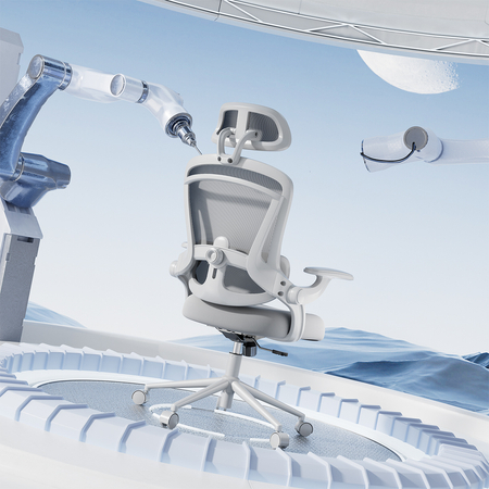 Fotel biurowy obrotowy Doris 11 Szary Outlet A-