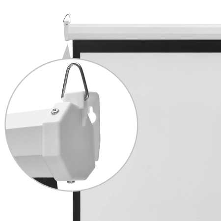 Ekran Projekcyjny Sufitowy Automatyczny 84" cali 16:9 PVC 1.0 Gain 160° Spacetronik OUTLET