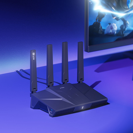 Router Wi-Fi 7 2.4/5/6GHz VPN NAS GL.iNet Flint 3 GL-BE9300 - zdjęcie 2