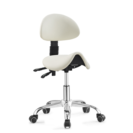 Ergonomiczny hoker regulowany SELLA biały