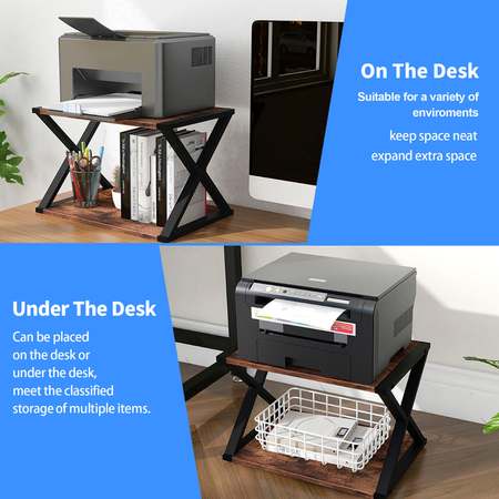 Podstawka pod Drukarkę SPC113BR - Zorganizuj Biurko i Zyskaj Miejsce