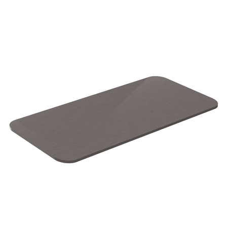 Universal-Schreibtischplatte 158x80x18cm Titan silber