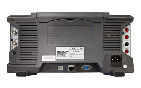 PeakTech 1360 digitales 2-Kanal AiO 100MHz Oszilloskop