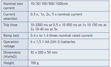PeakTech 2710 RCD-Sicherungsprüfgerät - zdjęcie 2