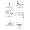 Gniazdo blatowe otwierane Spacetronik SPS-D26S V2 OUTLET