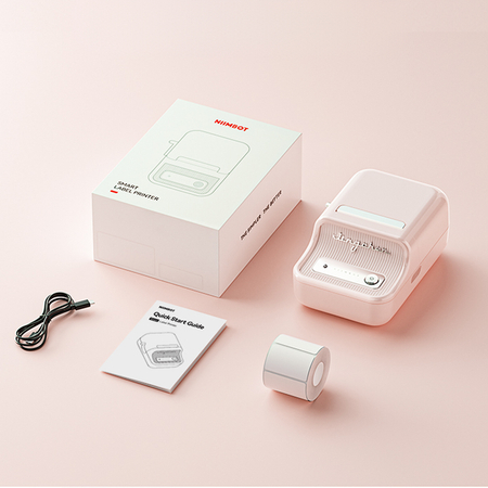 Drukarka etykiet Niimbot B21 Różowa