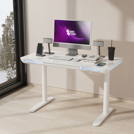 Biurko Elektryczne Spacetronik SPEB141W ASTRID Outlet C+