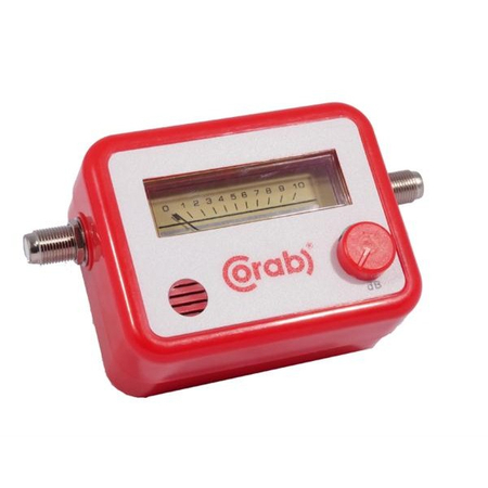 Satfinder Corab Analoges SAT-Messgerät