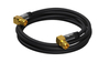 Antennenanschluss FF SAT Black Angled Goobay 2m