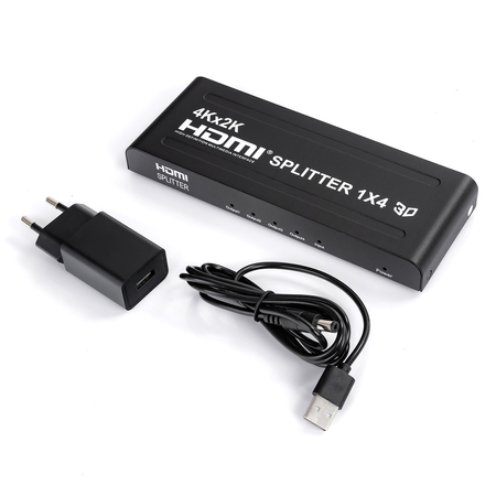 Rozgałęźnik HDMI 1x4 Spacetronik SPH-RS104_V14 1/4 - zdjęcie 2