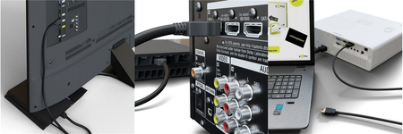 HDMI 1.4 1080p ARC CEC Kabel Goobay schwarz 5m - zdjęcie 2