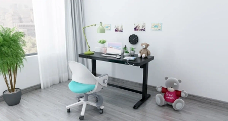 Ergonomiczne biurko OUTLET Spacetronik SPE-B128BG Astrid