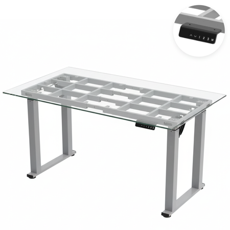 Stelaż biurka elektrycznego SPE426G 4 nogi 71–118 cm 100kg udźwigu