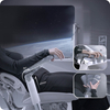 Ergonomiczny fotel biurowy Spacetronik SPRINGLE 66, czarny, rozkładany