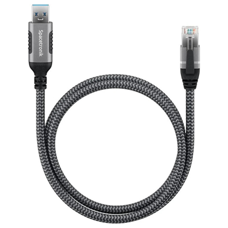 USB-A Gigabit Netzwerkkarte, 10m Adapterkabel - zdjęcie 2