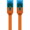 LAN Patchcord CAT 6A UTP FLAT orange 2m
