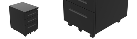 Szafka podbiurkowa kontenerek Spacetronik SPC-130B Outlet B-