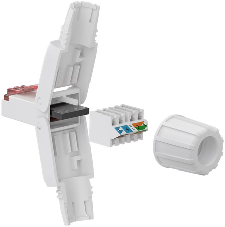 RJ45 8P8C CAT6 UTP verdrillter Netzwerkstecker Goobay - zdjęcie 2